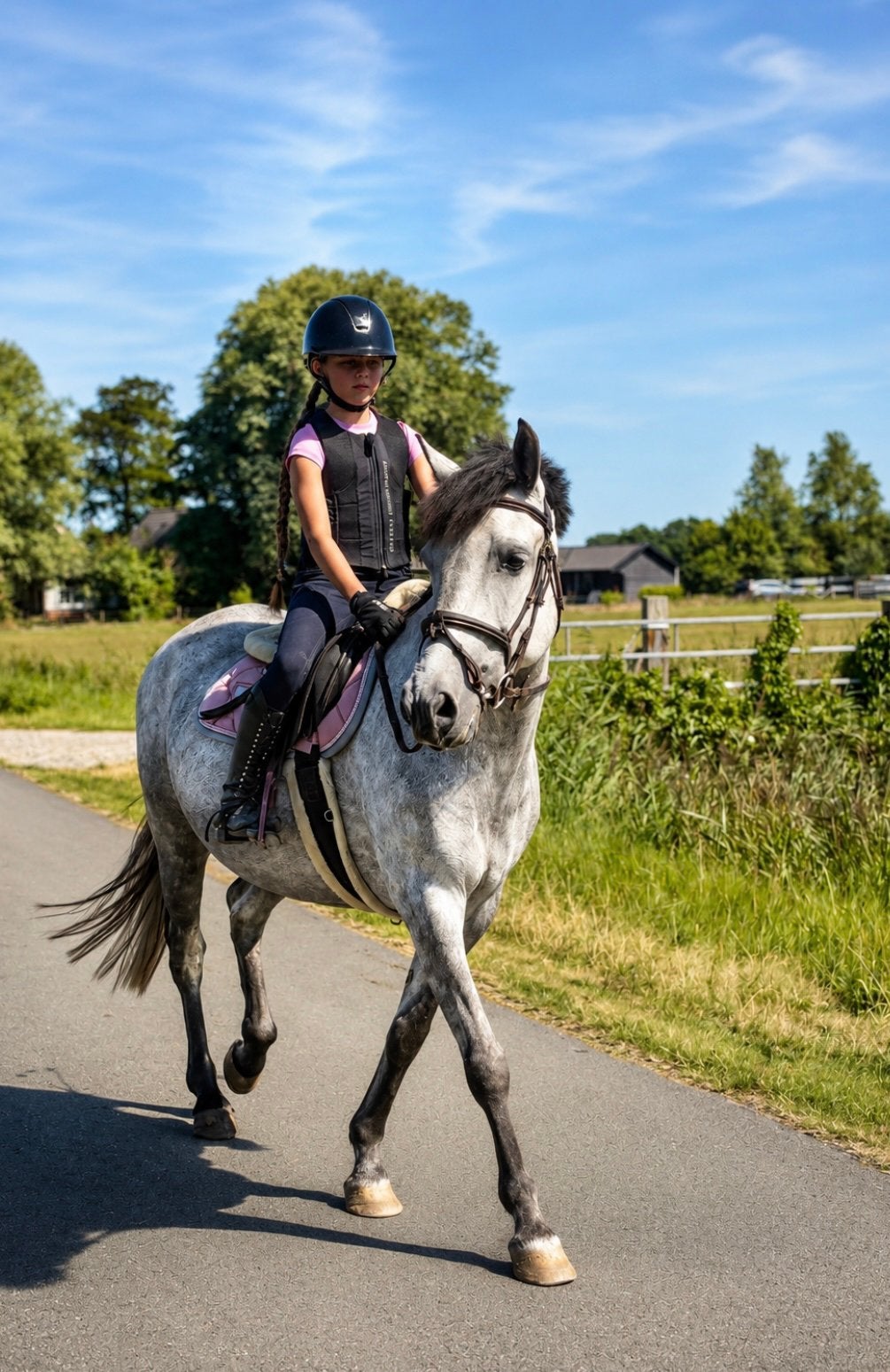 5 jarige kinderpony, recreatie/buitenrit, Dieren en Toebehoren, Pony's, Merrie, Met stamboom, 3 tot 6 jaar, L