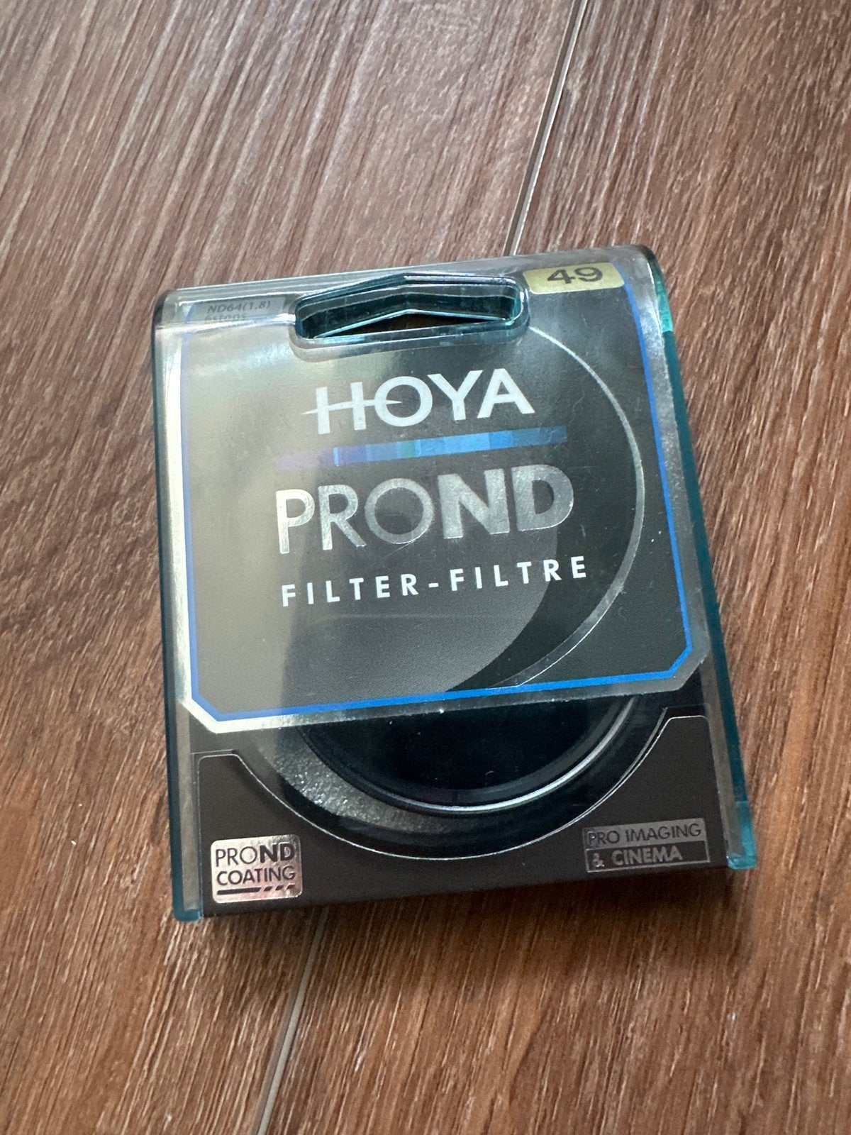 Hoya PROND ND-filter 49mm - Nieuw in verpakking, Minder dan 50 mm, Zo goed als nieuw, Multi-coating, Hoya