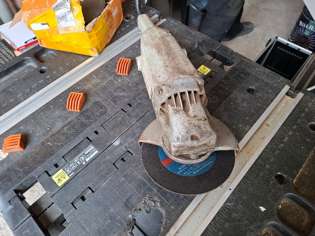 Haakse slijper 180mm