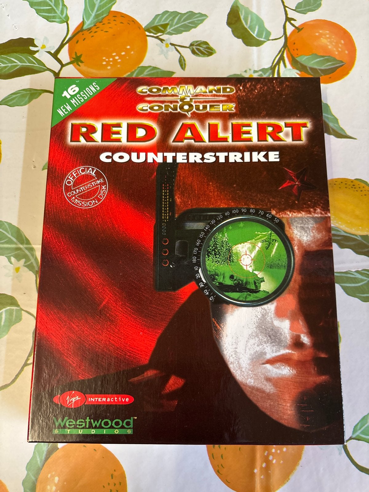 Command & Conquer Red Alert Counterstrike PC CD-ROM, Spelcomputers en Games, Games | Pc, 1 speler, Eén computer, Ophalen of Verzenden