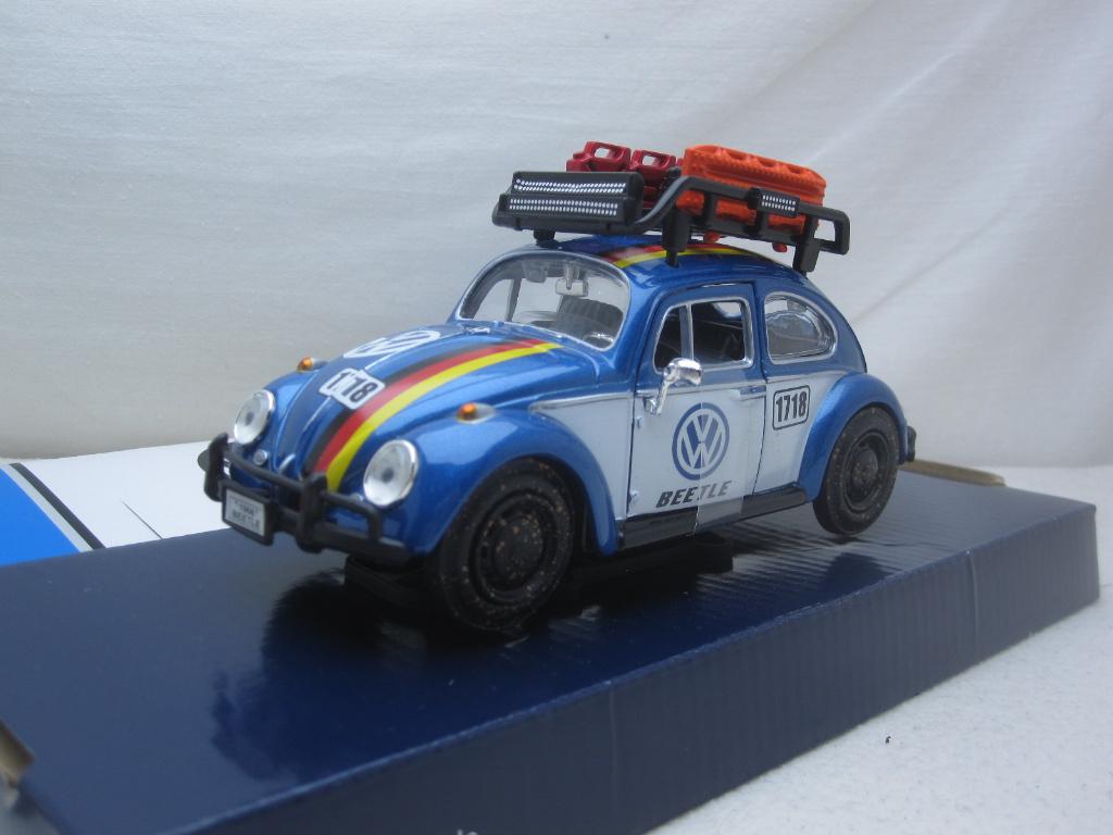 Volkswagen Kever "Off Road" 1966 1:24 MotorMax, Ophalen of Verzenden, Nieuw, Auto, Motormax