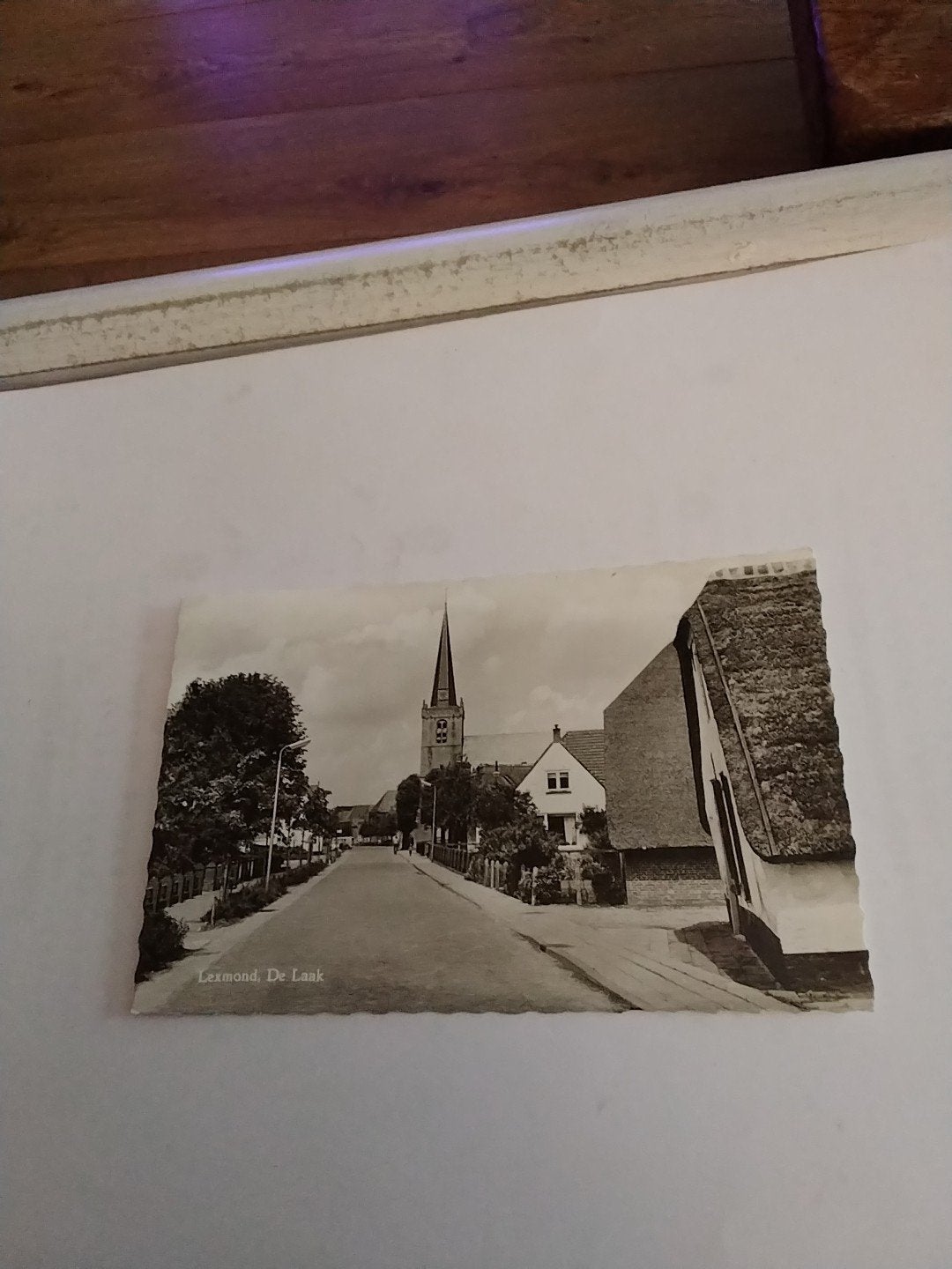 Oude Ansichtkaart Lexmond, De Laak - Zwart-wit, Verzamelen, Ophalen of Verzenden, 1920 tot 1940, Ongelopen, Zuid-Holland