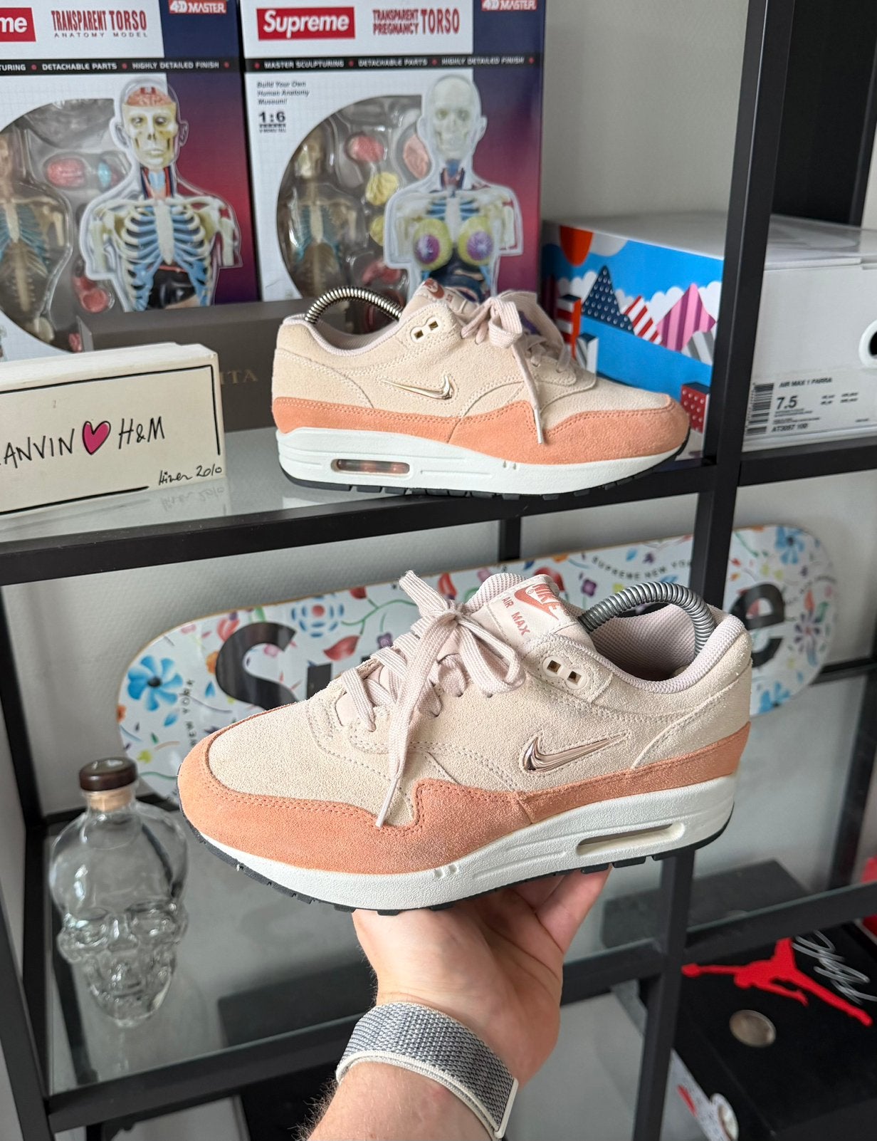 Nike Air Max 1 Premium SC Jewel Guava Ice, Overige kleuren, Ophalen of Verzenden, Sneakers of Gympen, Zo goed als nieuw