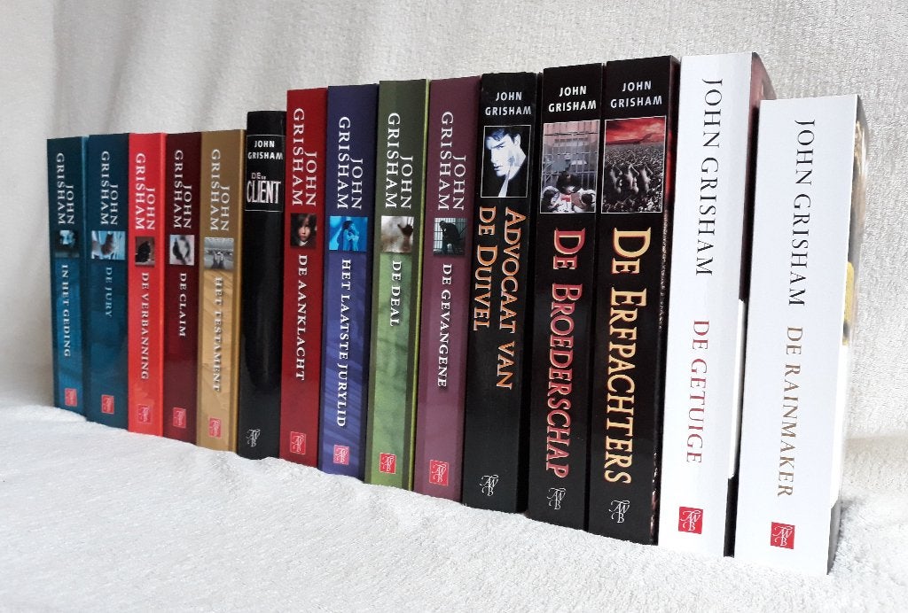 15 spannende boeken van John Grisham in paperback uitvoering, Boeken, Ophalen of Verzenden, Zo goed als nieuw
