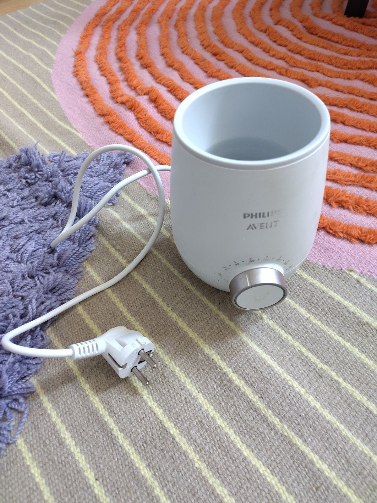 Philips Avent Flessenwarmer + GRATIS HEMA flessenborstel, Ophalen, Gebruikt