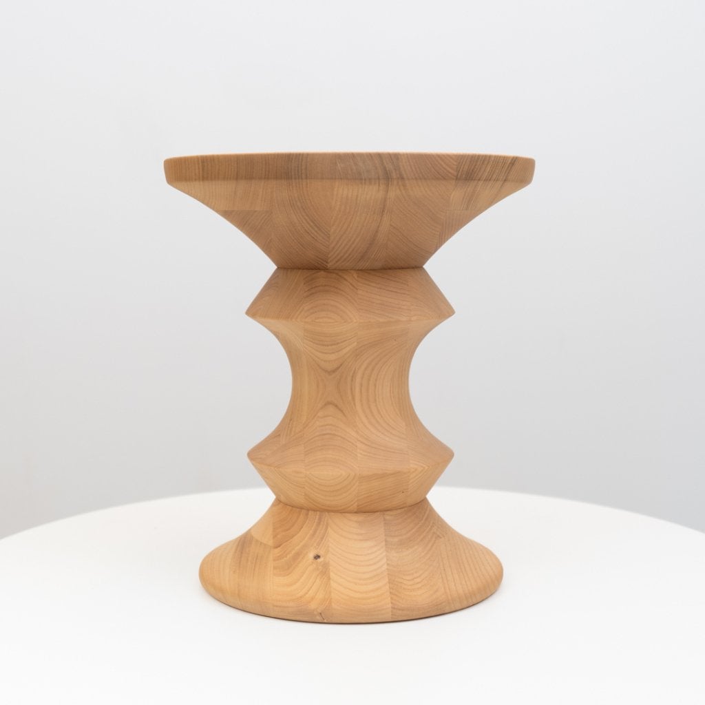 5x Vitra Eames Stool C Bijzettafel Licht Kastanjehout, Huis en Inrichting, Krukjes, Nieuw, Hout