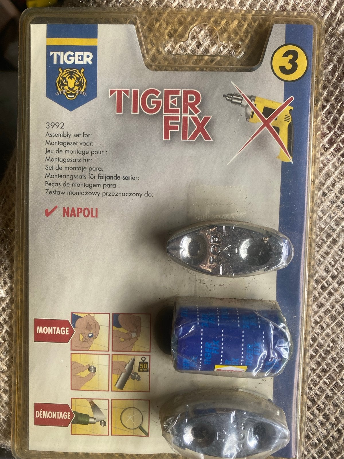 Nieuwe Tiger Fix Montage Set 3992 voor Napoli, Tuin en Terras, Onbekend, Nieuw, Ophalen of Verzenden, Onbekend