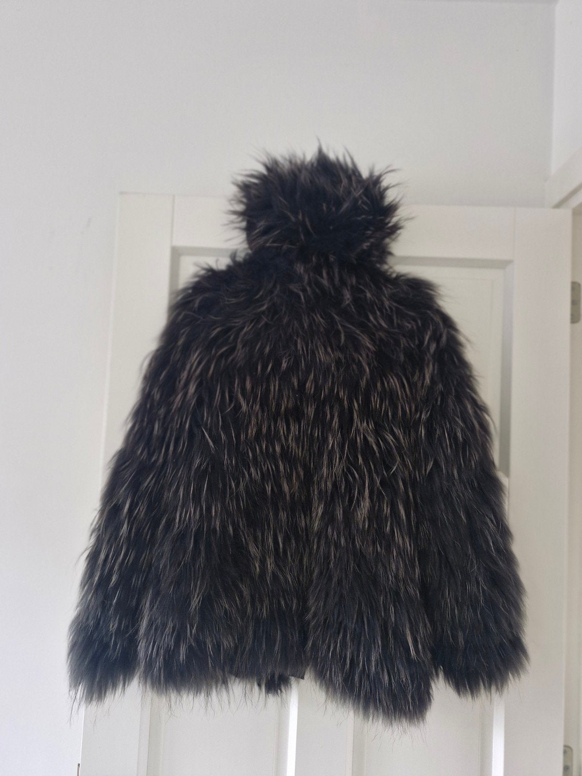 Goldbergh dames jas echt bont / real fur – maat 38 – zwart, Maat 38/40 (M), Zwart, Ophalen of Verzenden, Gedragen