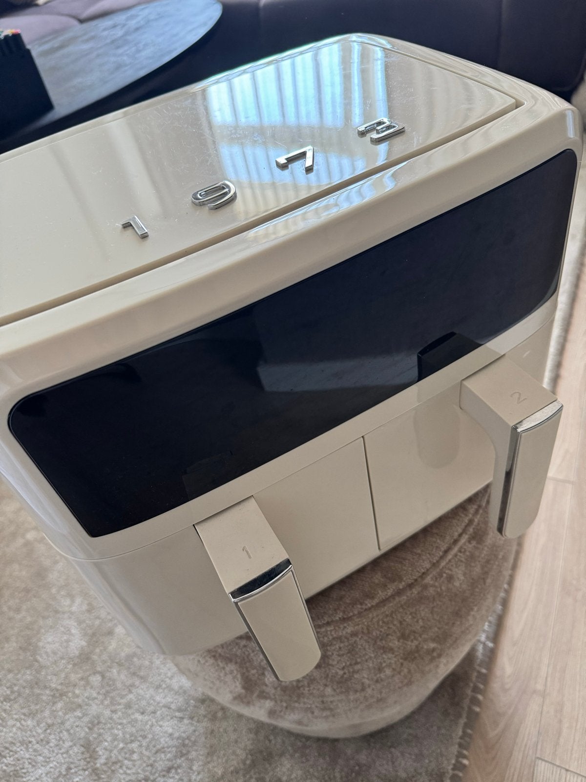 Lidl Silvercrest Dual Basket Airfryer Nieuw, Ophalen, Nieuw, Airfryer, 1500 gram of meer