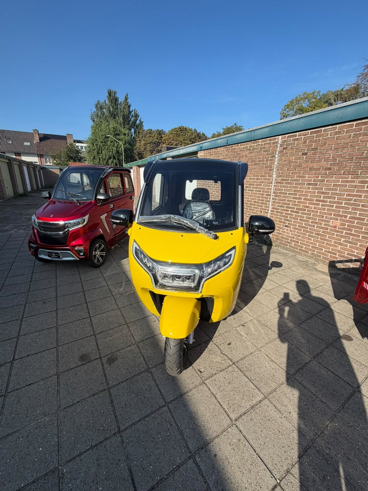 Nieuwe overdekte scootmobiel met factuur garantie