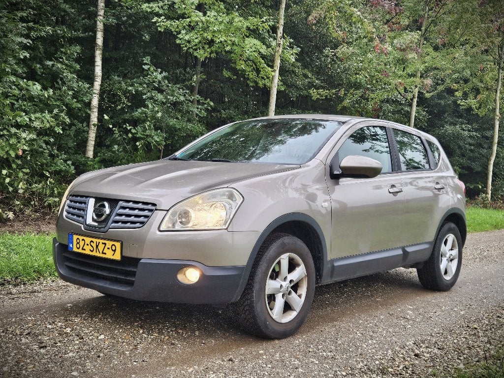 Nissan Qashqai 1.6 2WD 2008 | PDC | Trekhaak, Auto's, Voorwielaandrijving, 1272 kg, Zwart, 4 cilinders