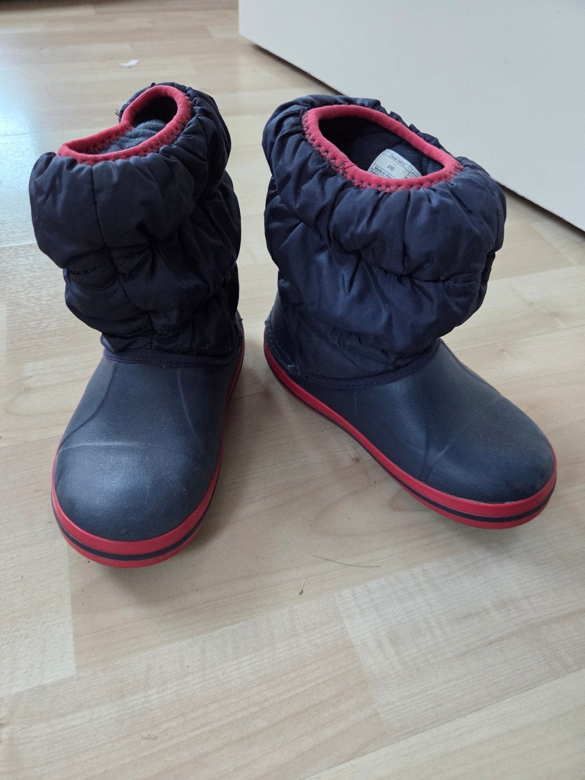 Crocs winterlaarzen maat 28/29, Ophalen, Gebruikt, Crocs, Jongen of Meisje