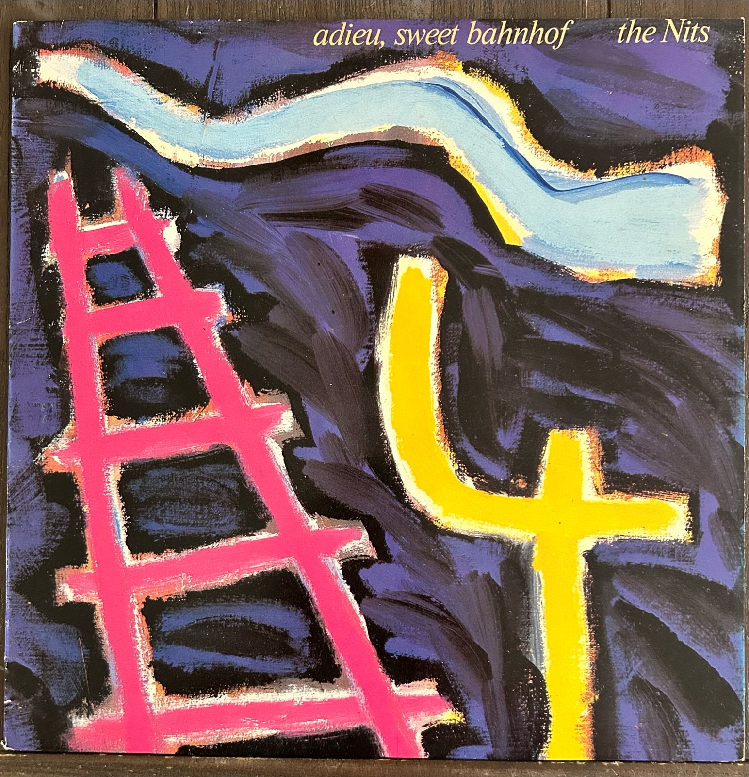 The Nits - Adieu, Sweet Bahnhof LP (1984), LP, Rock, Gebruikt, Originele persing