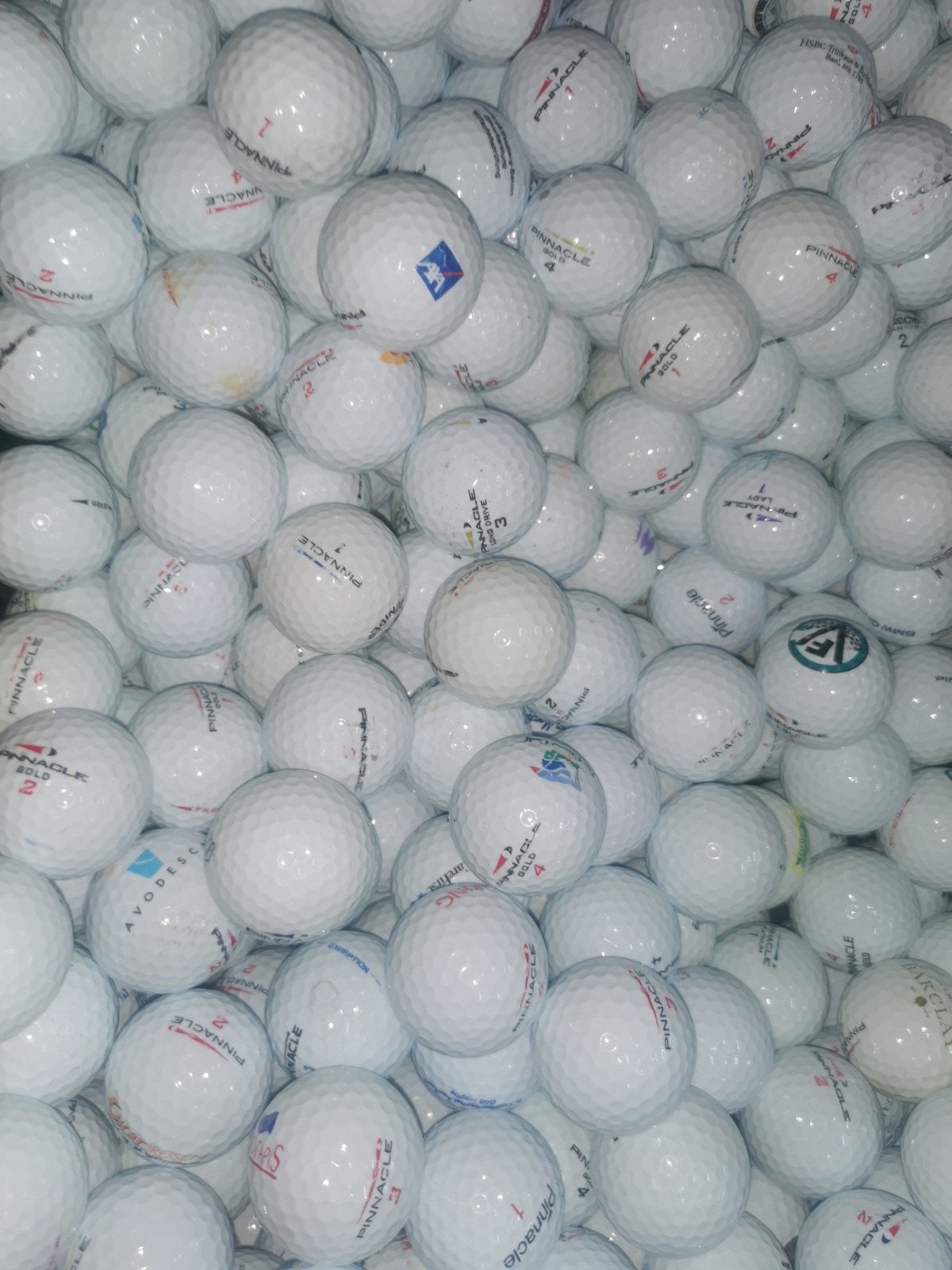 Pinnacle gold golfballen 100 stuks AAAA kwaliteit, Ophalen of Verzenden, Bal(len)
