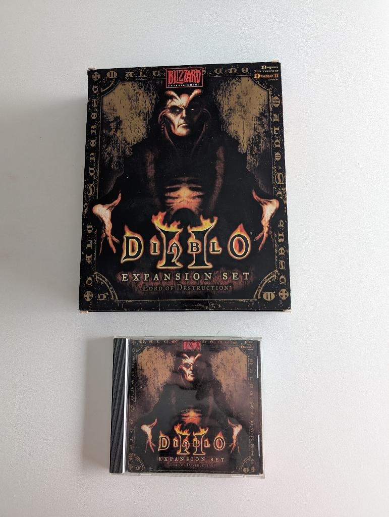 Diablo II: Lord of Destruction – Big Box PC Edition, Spelcomputers en Games, Games | Pc, Role Playing Game (Rpg), 1 speler, Vanaf 16 jaar