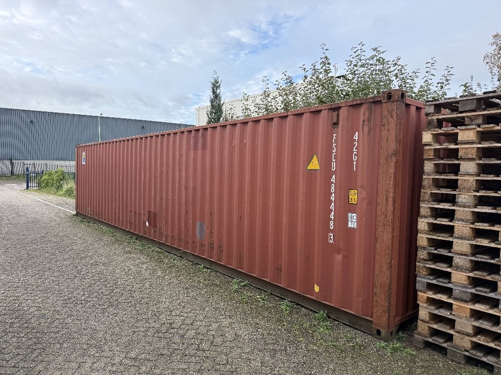 Gebruikte waterdichte zeecontainer 40ft, Ophalen