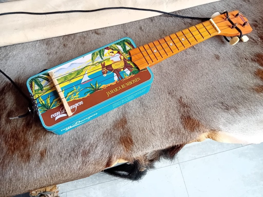 rumboon ukelele canjo, Muziek en Instrumenten, Ophalen of Verzenden, Gebruikt, Ukelele