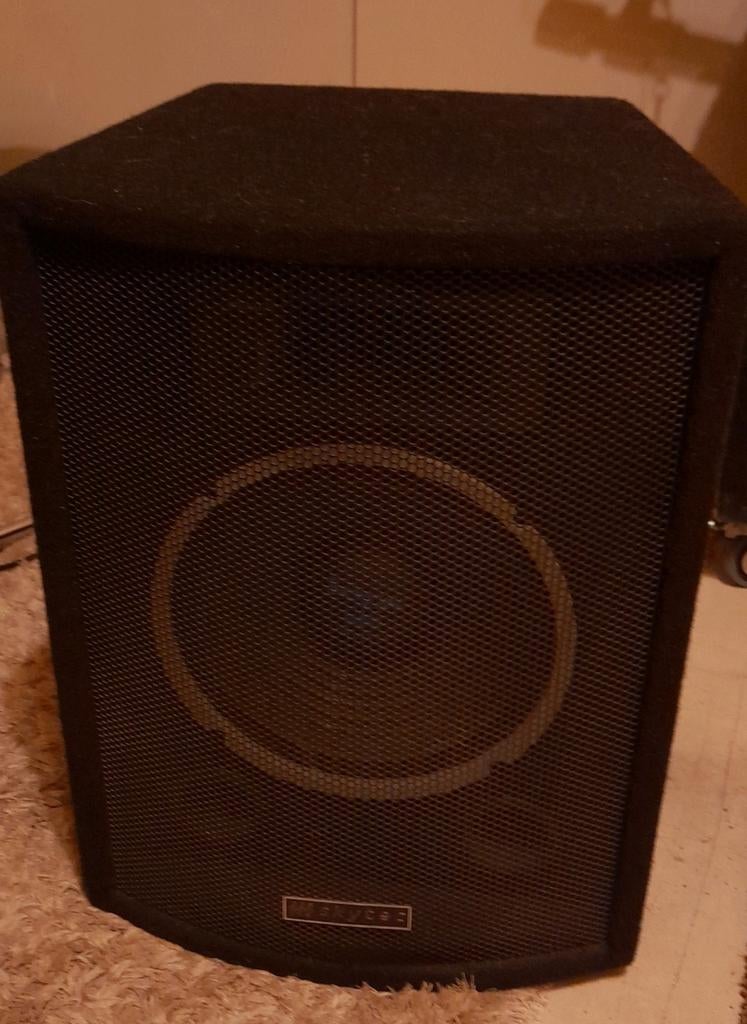 Pa speaker, Ophalen, Zo goed als nieuw