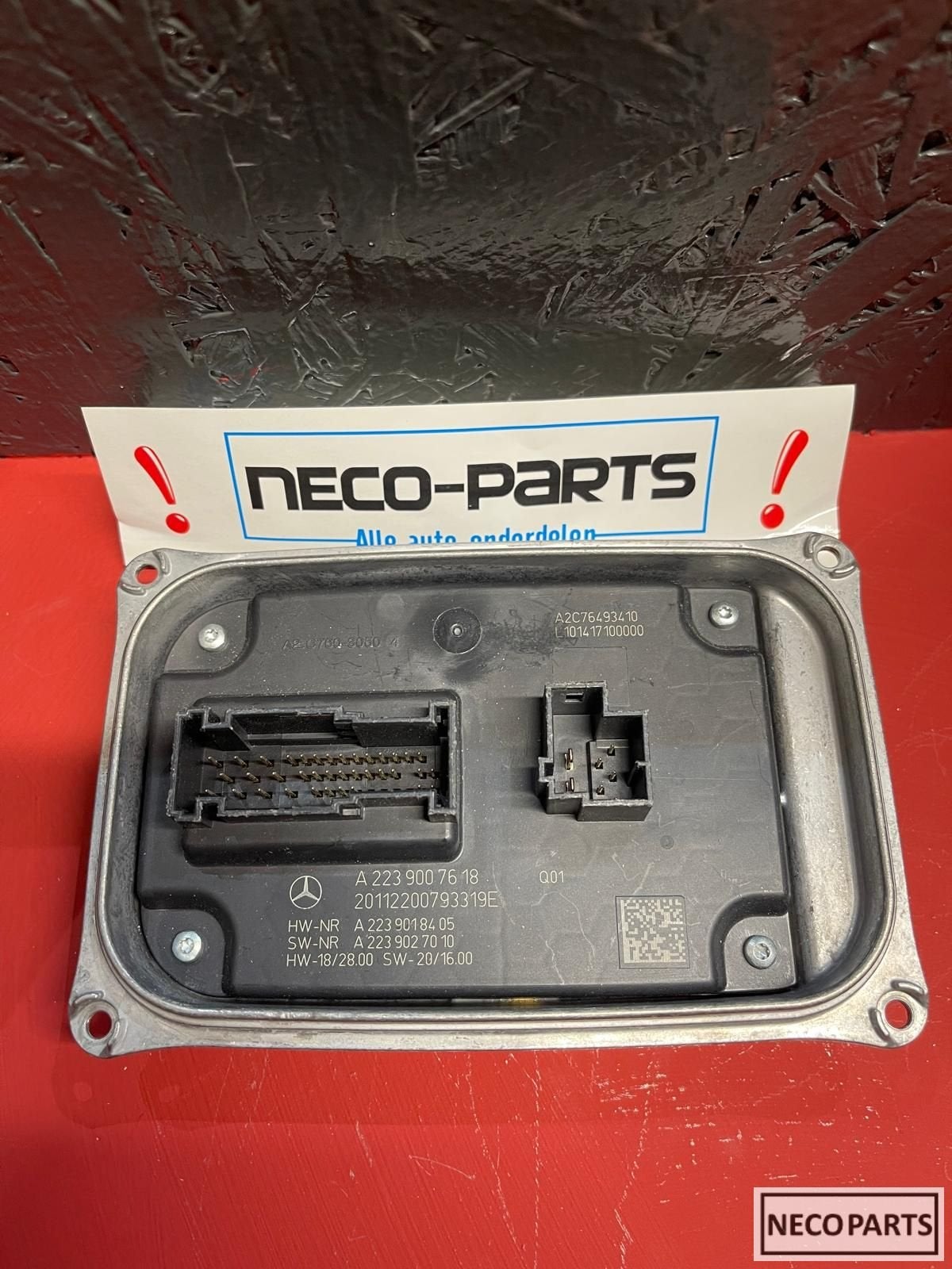 MERCEDES S KLASSE W223 MODULE BALLAST A2239007618 ORGINEEL, Gebruikt, -, Ophalen of Verzenden, -