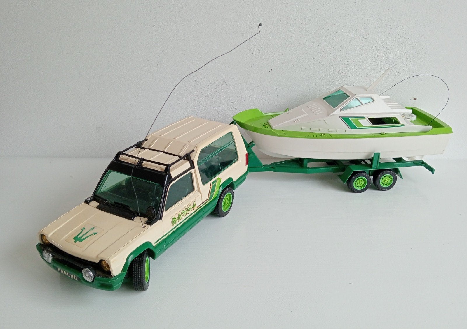 Vintage RC Joustra Simca Matra Rancho, Ophalen of Verzenden, Zo goed als nieuw, Overige schalen, Onderdeel