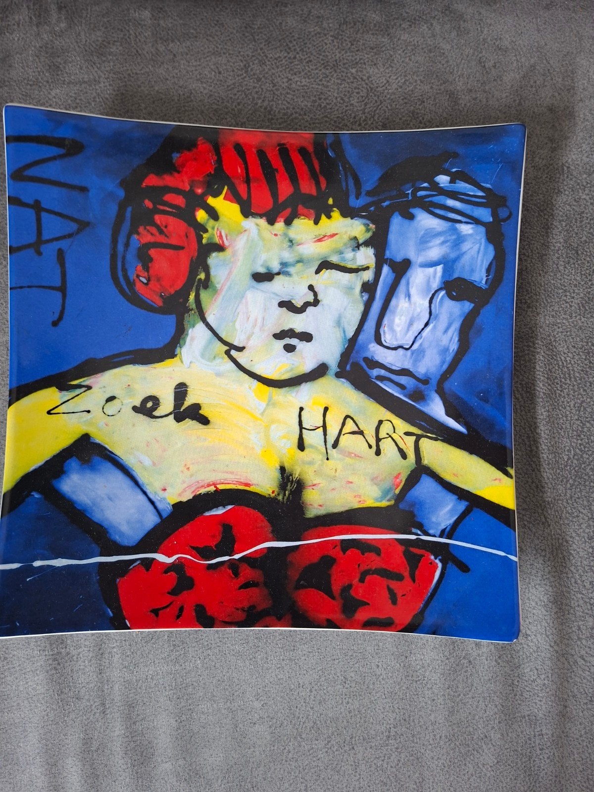 Herman Brood 'Zoek Hart' Schaal Isala Klinieken 1998, Ophalen of Verzenden