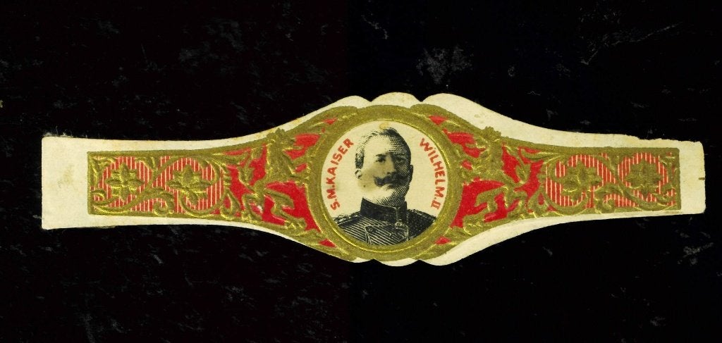 Wilhelm II, Ophalen of Verzenden, Sigarenbandjes