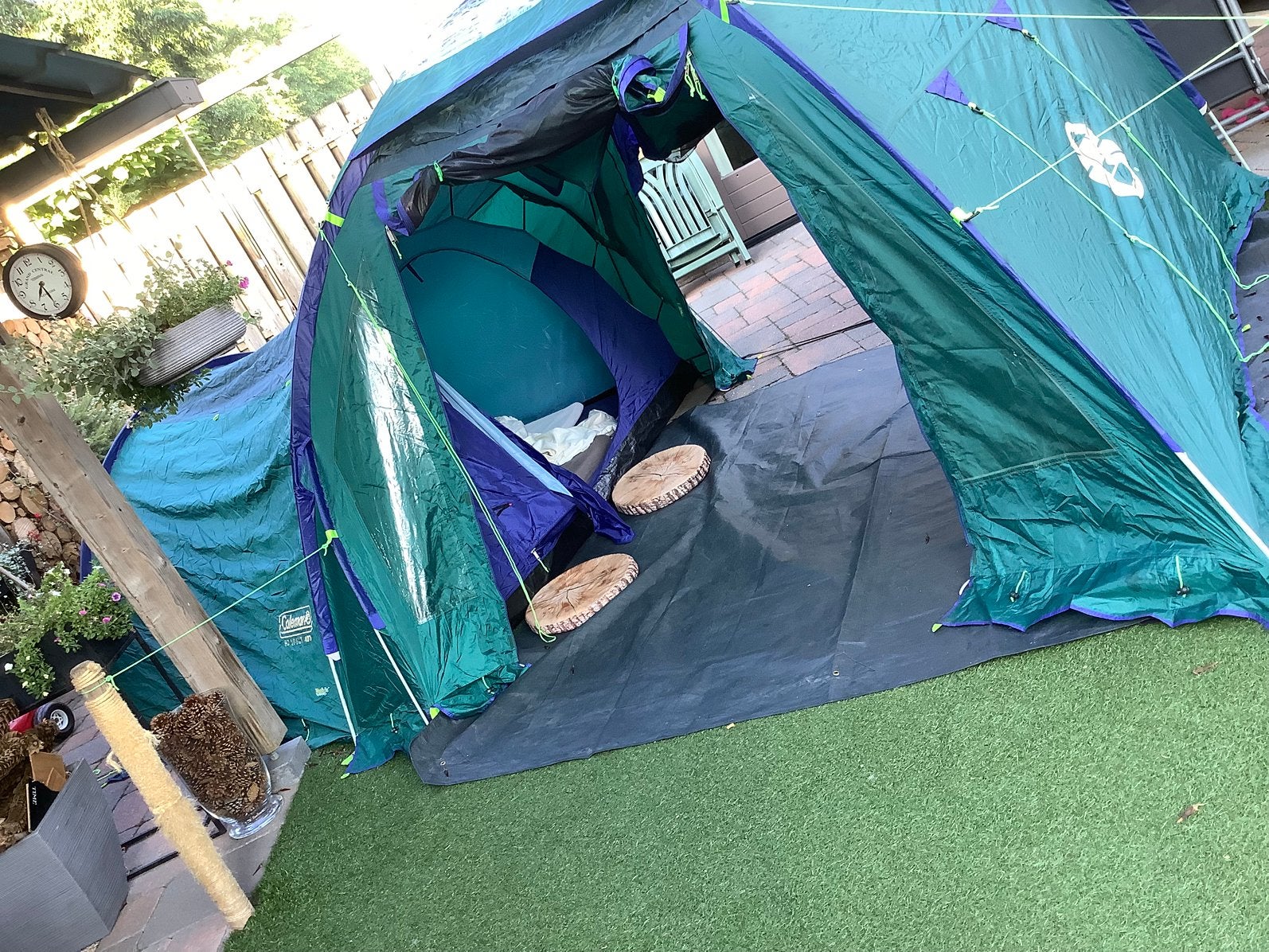 Coleman bi space 400 tent, Ophalen of Verzenden, Zo goed als nieuw