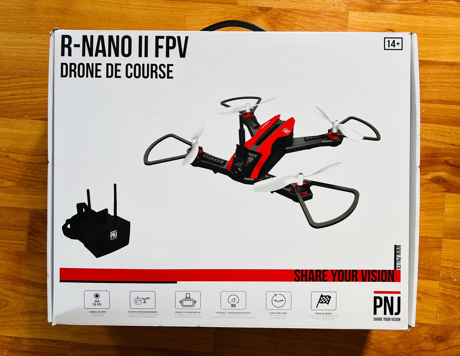 PNJ R-Nano II FPV drone set, Ophalen, Gebruikt
