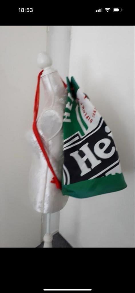 Heineken strandrugtas set met zonnebril en speelkaarten, Ophalen of Verzenden, Nieuw