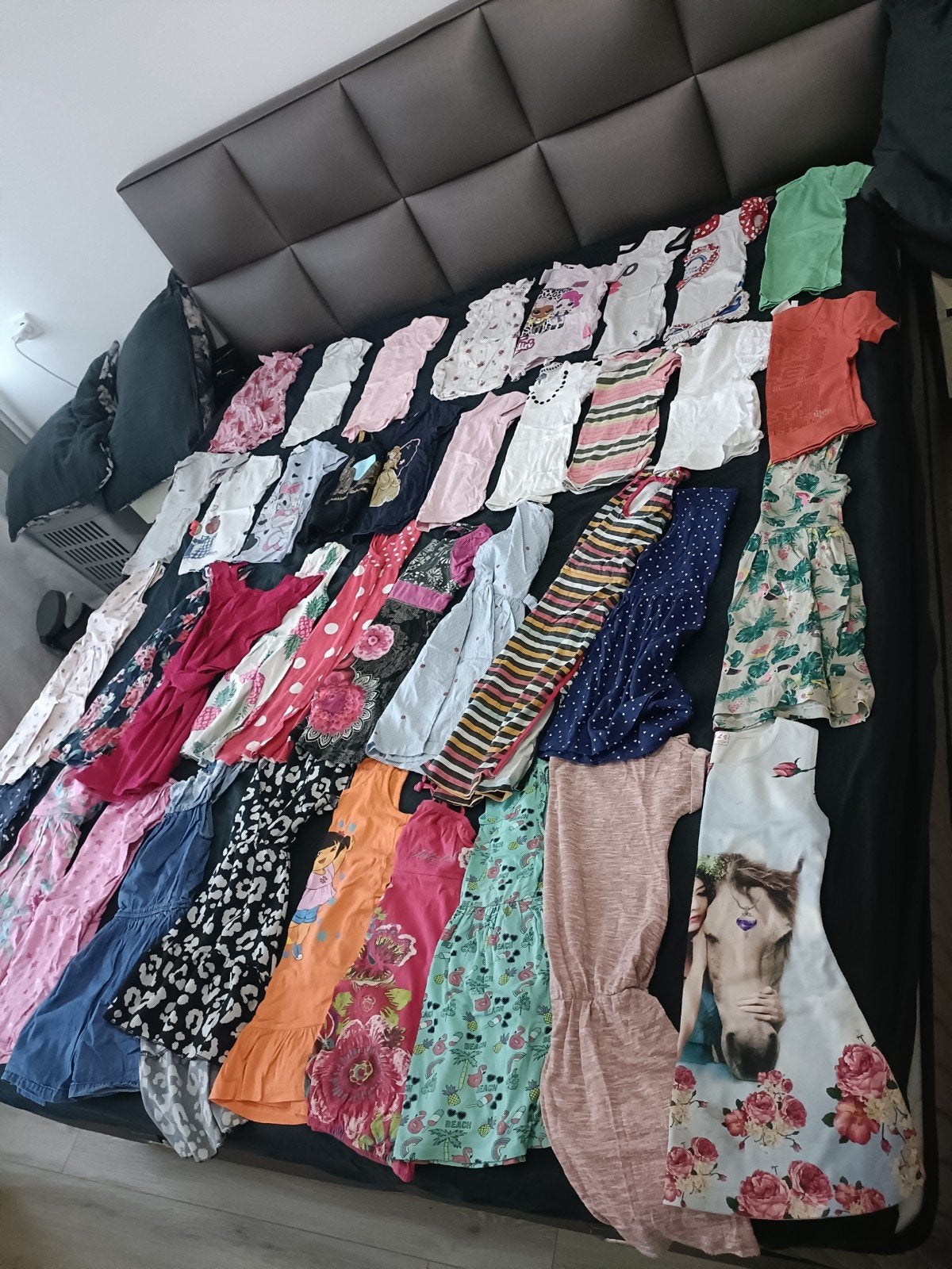 Grote partij zomerkleding maat 116 voor meisjes, Gebruikt, Meisje, Jurk of Rok, Diverse merken