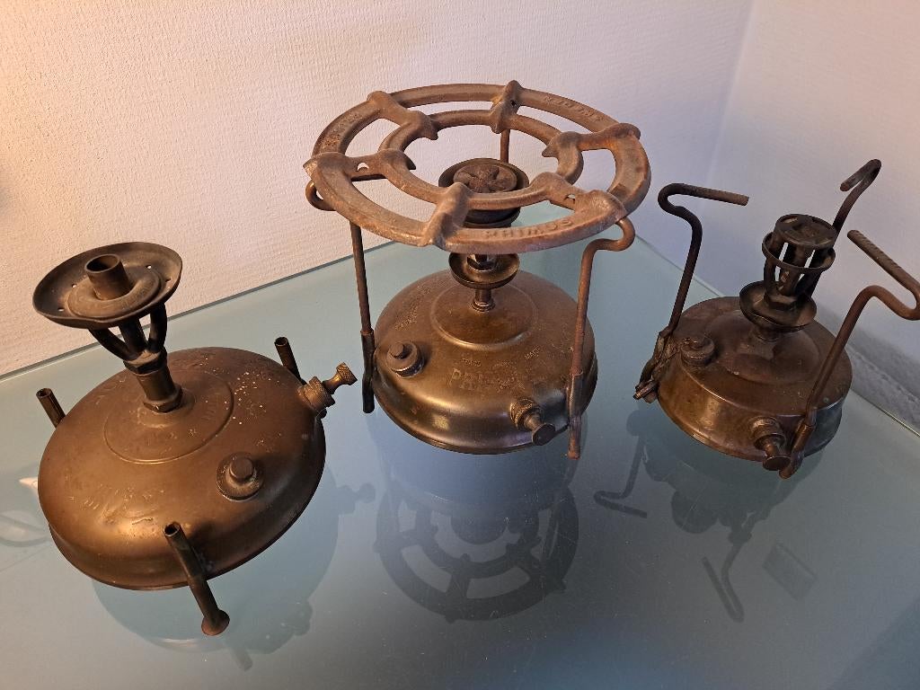 3 Camping Branders Camp Stove Primus Svea Burmos, Caravans en Kamperen, Kampeeraccessoires, Gebruikt, Ophalen of Verzenden