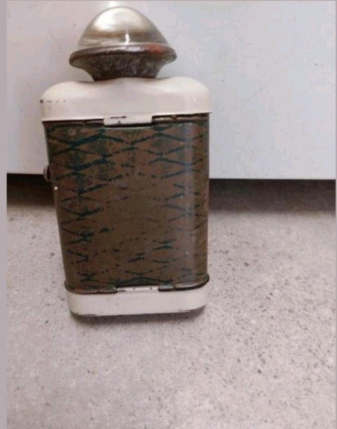Jaren '30 Pocket Torch, Vintage zaklamp, Art Deco Green, Ophalen of Verzenden, Huis en Inrichting
