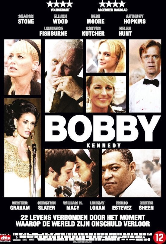 Bobby - Robert Kennedy - Anthony Hopkins DVD 8715664048207, Cd's en Dvd's, Engels, Waargebeurd drama, Alle leeftijden, Nederlands