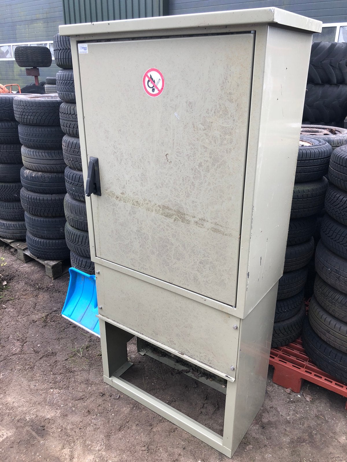 Straatkast / verdeelkast / bouwstroom  kast / electra kast, Ophalen, Gebruikt, Metaal, Overige typen
