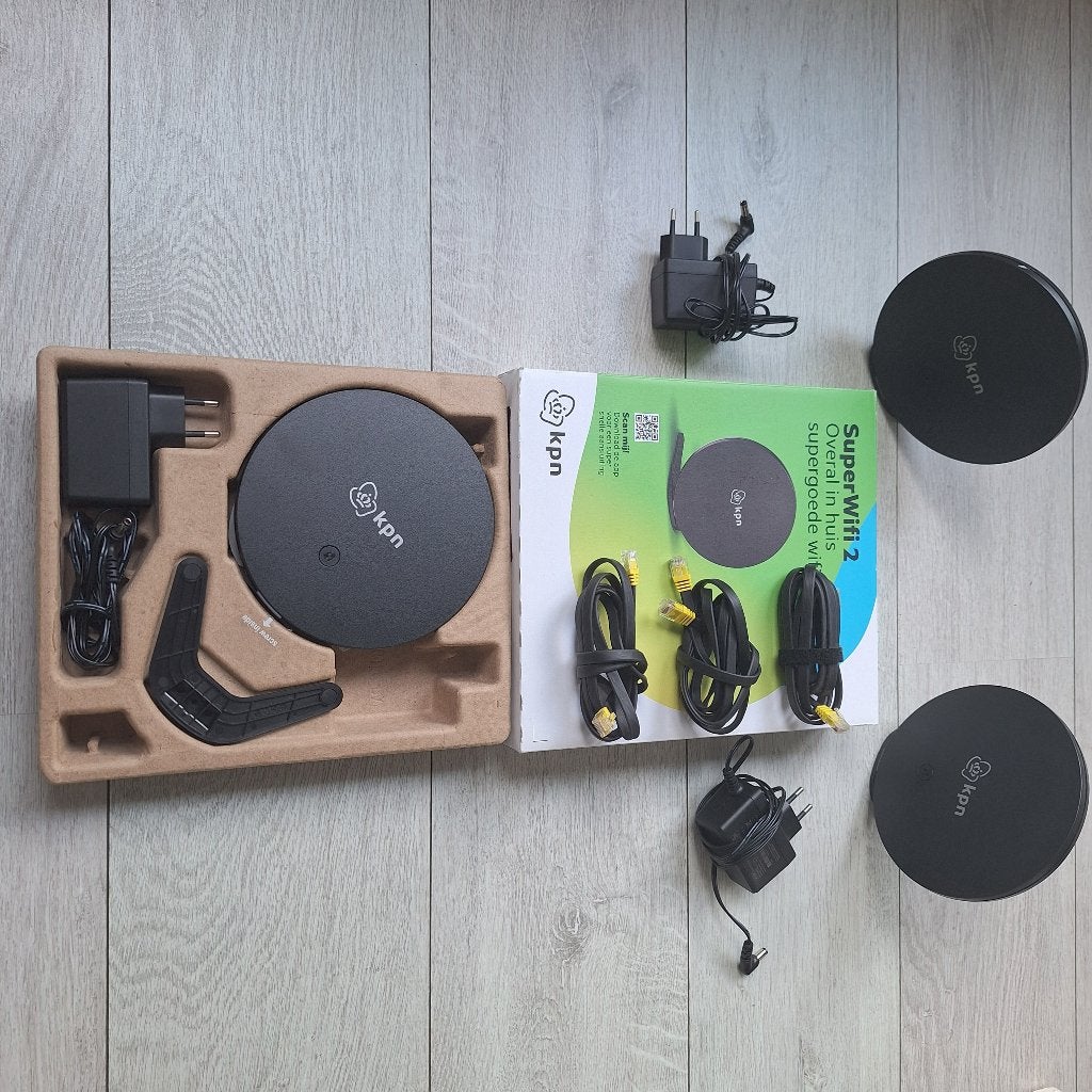 KPN WIFI Versterkers Super Wifi 2.0 (3 stuks) met adapter, Ophalen of Verzenden, Nieuw, KPN Super WiFi versterker