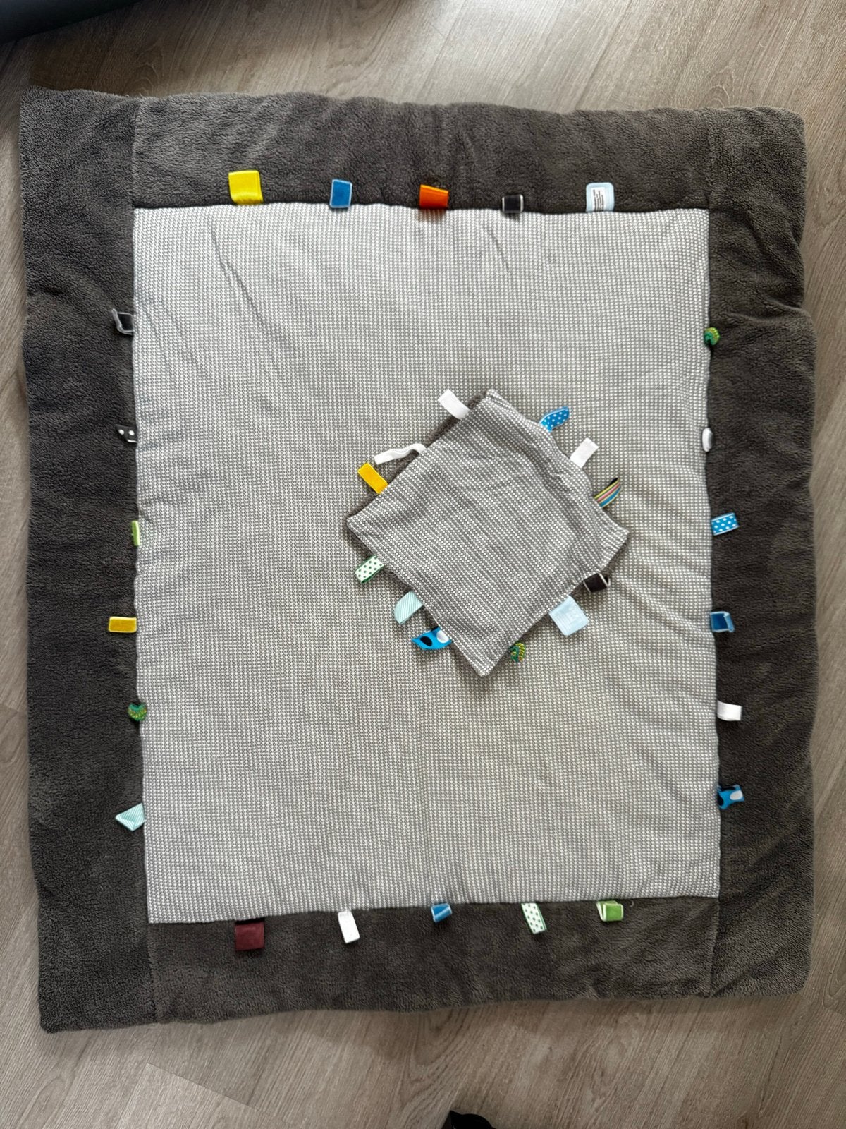 Zacht boxkleed (100x85) met knuffeldoekje, Ophalen of Verzenden, Gebruikt