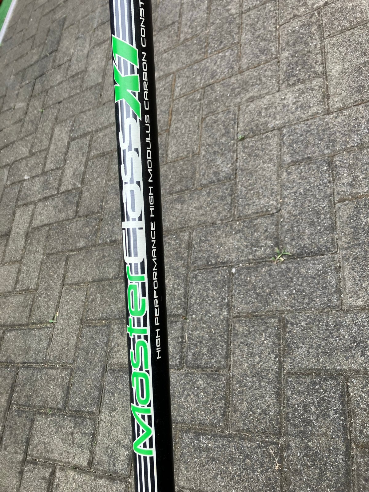 Vishengel Masterclass X1 9.5m, Ophalen, Gebruikt, Vaste hengel