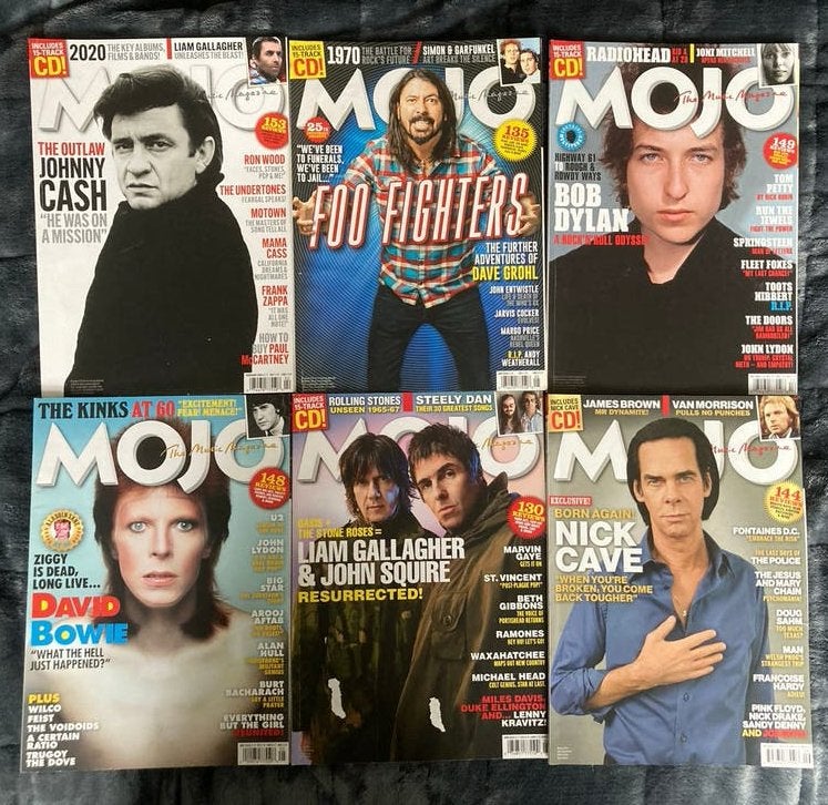 Mojo Muziektijdschriften - Diverse Artiesten, Boeken, Tijdschriften en Kranten, Ophalen of Verzenden, Gelezen, Muziek, Film of Tv