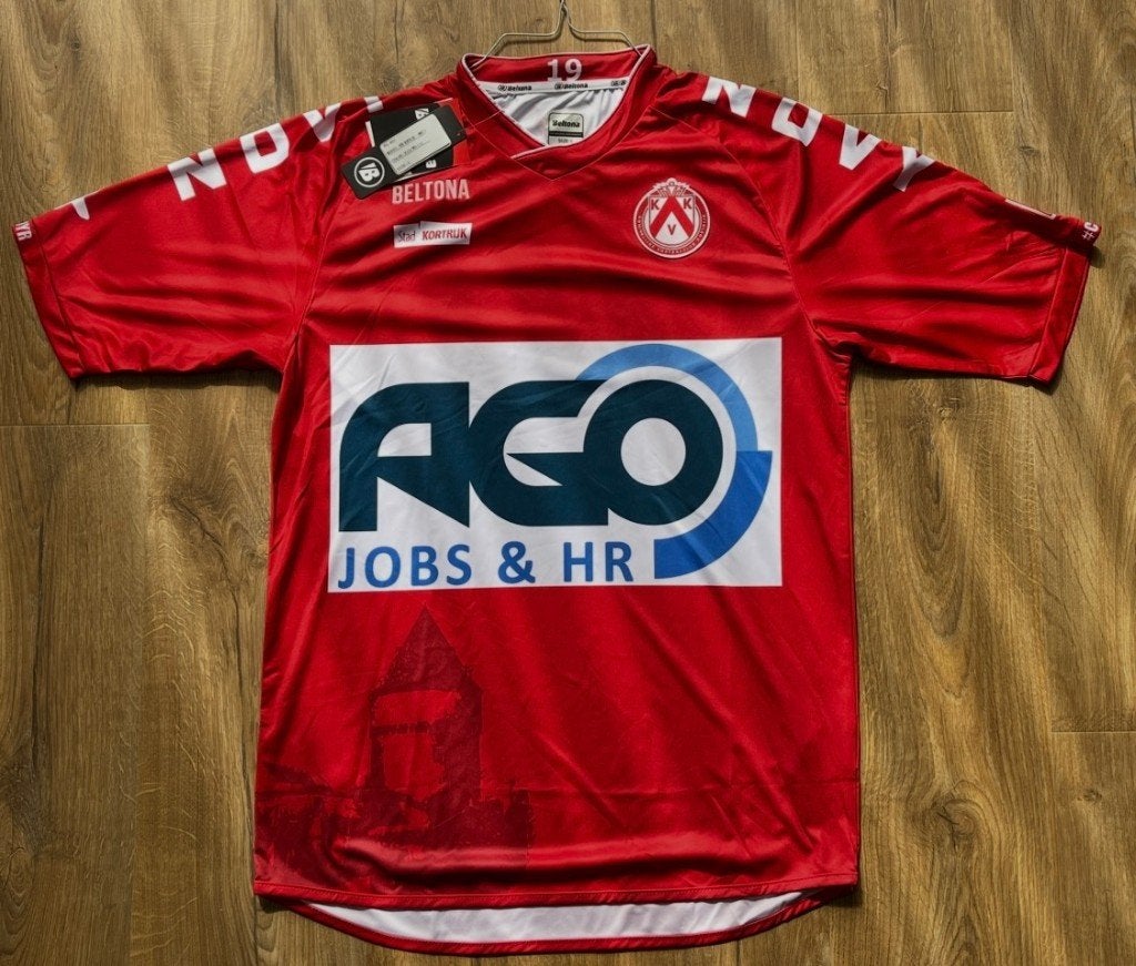 shirt voetbal België KV Kortrijk 2019-2020 Beltona L NIEUW, Ophalen of Verzenden, Nieuw, Buitenlandse clubs, Shirt