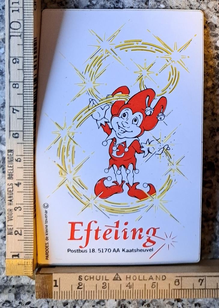 Sticker Efteling Pardoes pretpark Sprookjesbos, Verzamelen, Stickers, Ophalen of Verzenden, Zo goed als nieuw, Overige typen