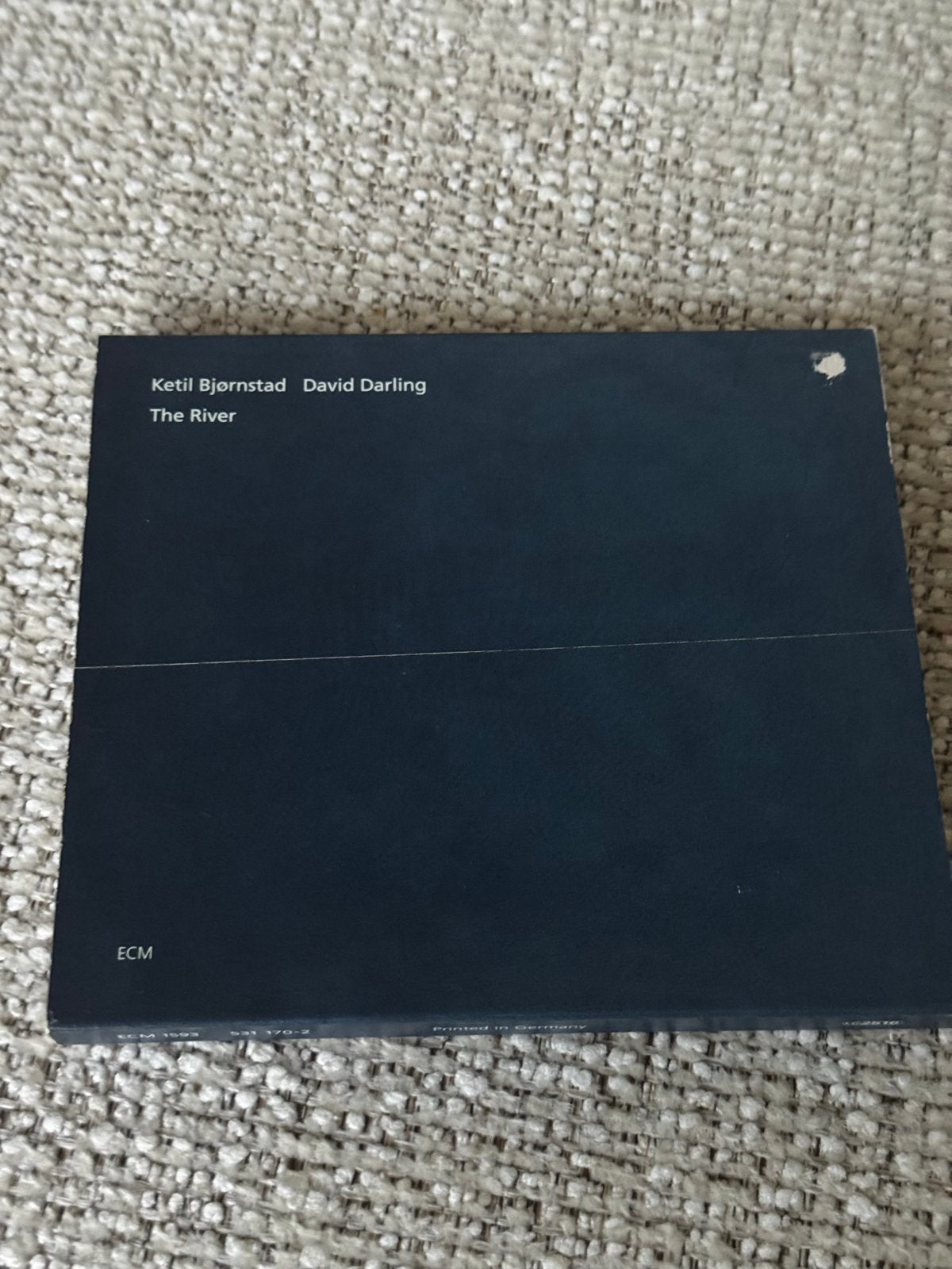 Ketil Bjørnstad & David Darling - The River (ECM 1593), Gebruikt, Ophalen of Verzenden, Inclusief boekje, Jazz