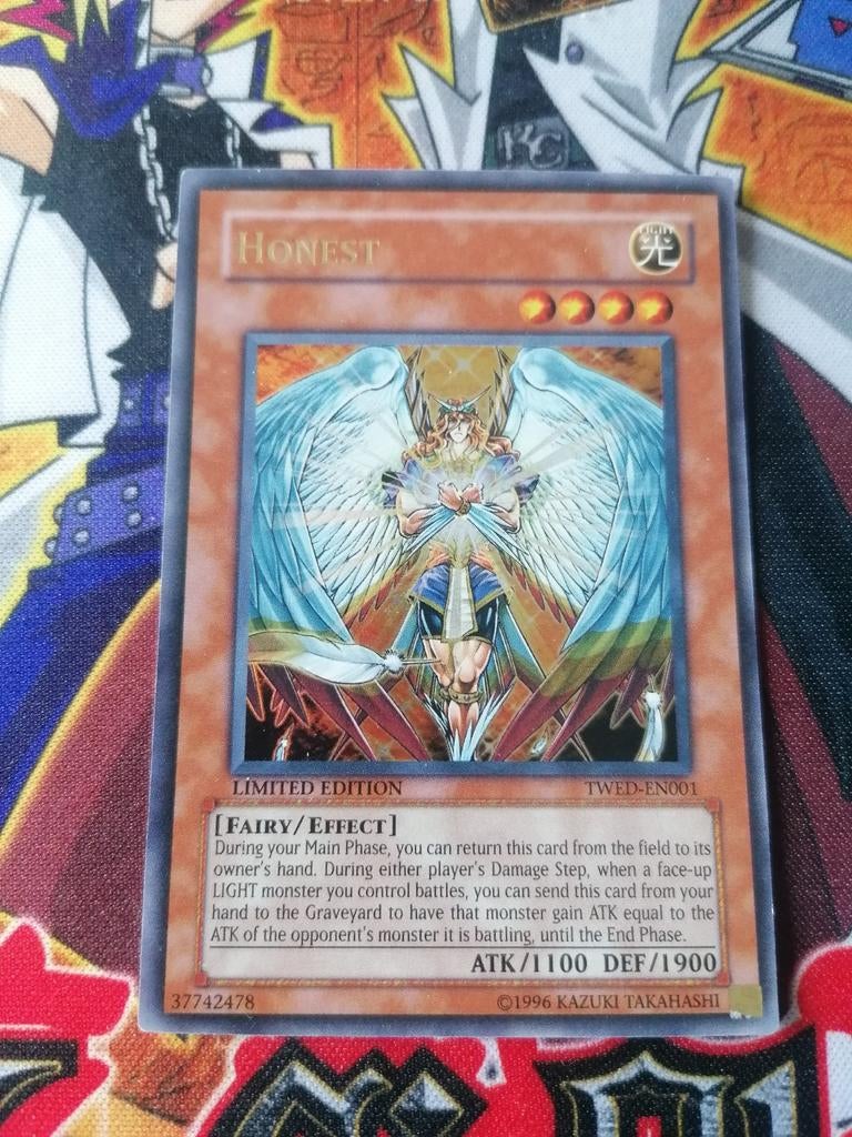 Honest - Ultra Rare TWED Twilight Edition Box Set Promo YGO, Ophalen of Verzenden, Zo goed als nieuw, Foil