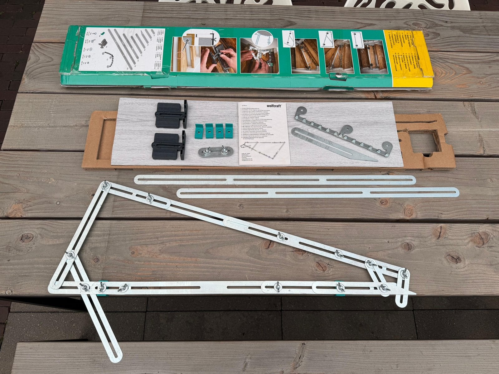 Wolfcraft trapspin, Ophalen, Zo goed als nieuw, Trap, Minder dan 2 meter