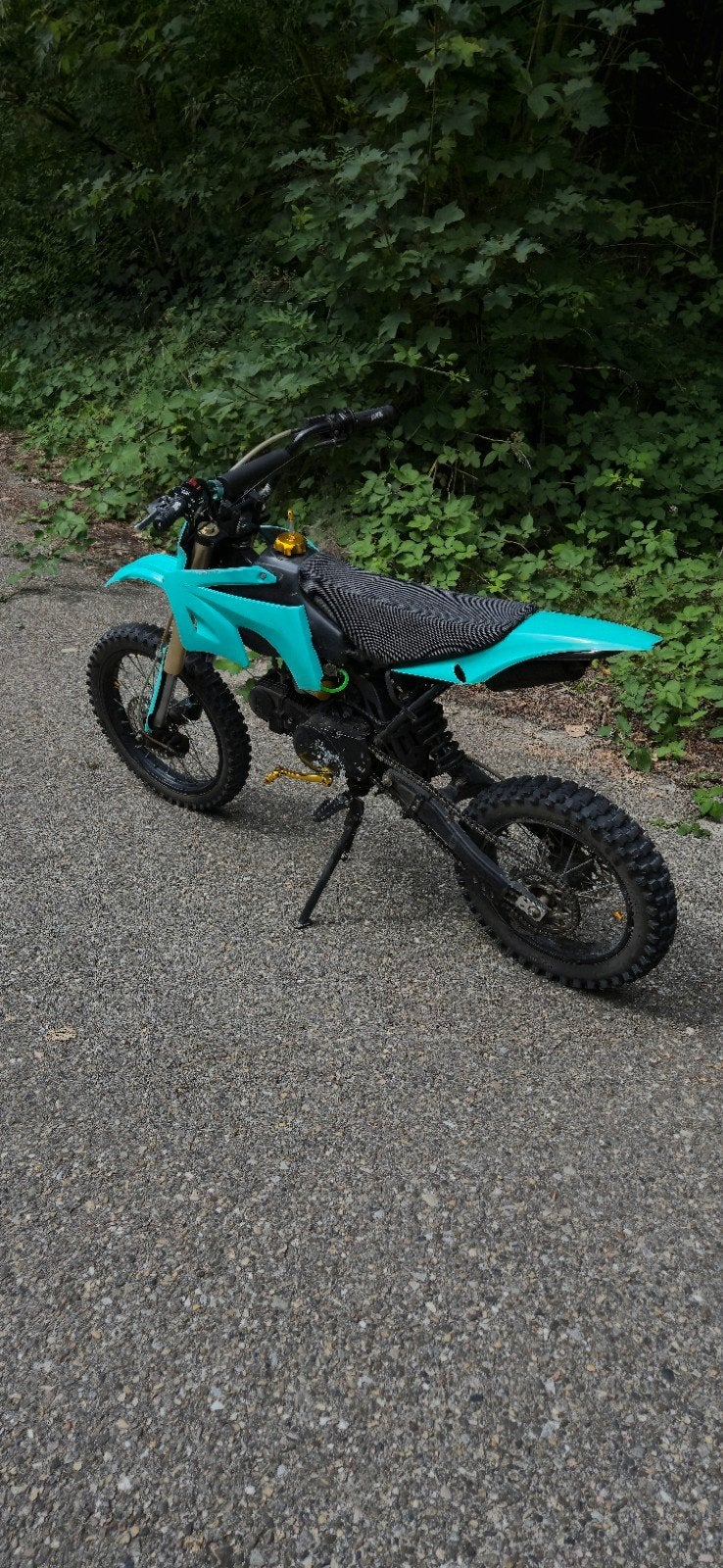 Orion pitbike 125cc groot model, Fietsen en Brommers, Ophalen, 125 cc, Schijfrem, Pitbike