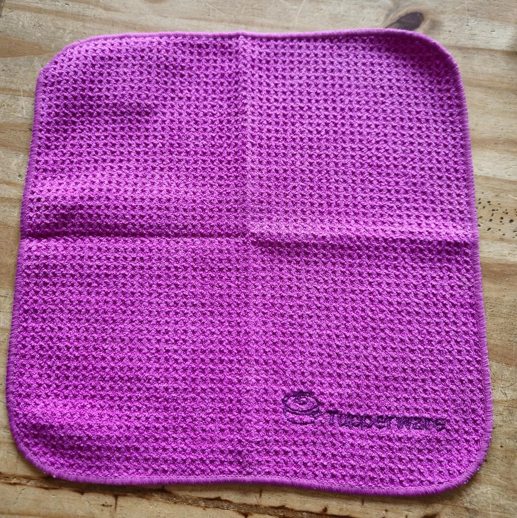 Tupperware Microvezel ultradoek 25x25cm Paars NIEUW, Huis en Inrichting, Ophalen of Verzenden, Nieuw, Paars, Overige typen