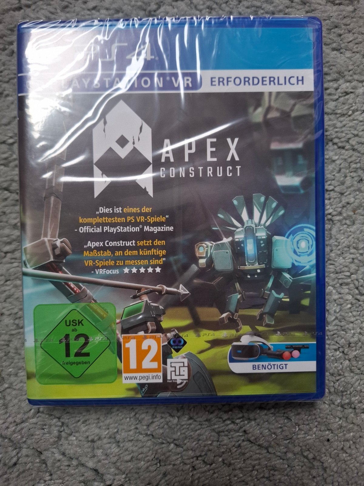 Apex Construct PS4 VR - Nieuw in seal, Avontuur en Actie, 1 speler, Ophalen of Verzenden, Vanaf 12 jaar