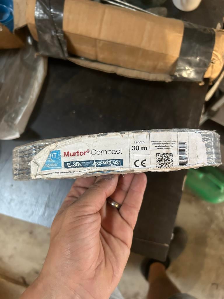 Murfor Compact E-35 wapeningsnet 30m, Ophalen of Verzenden, Nieuw