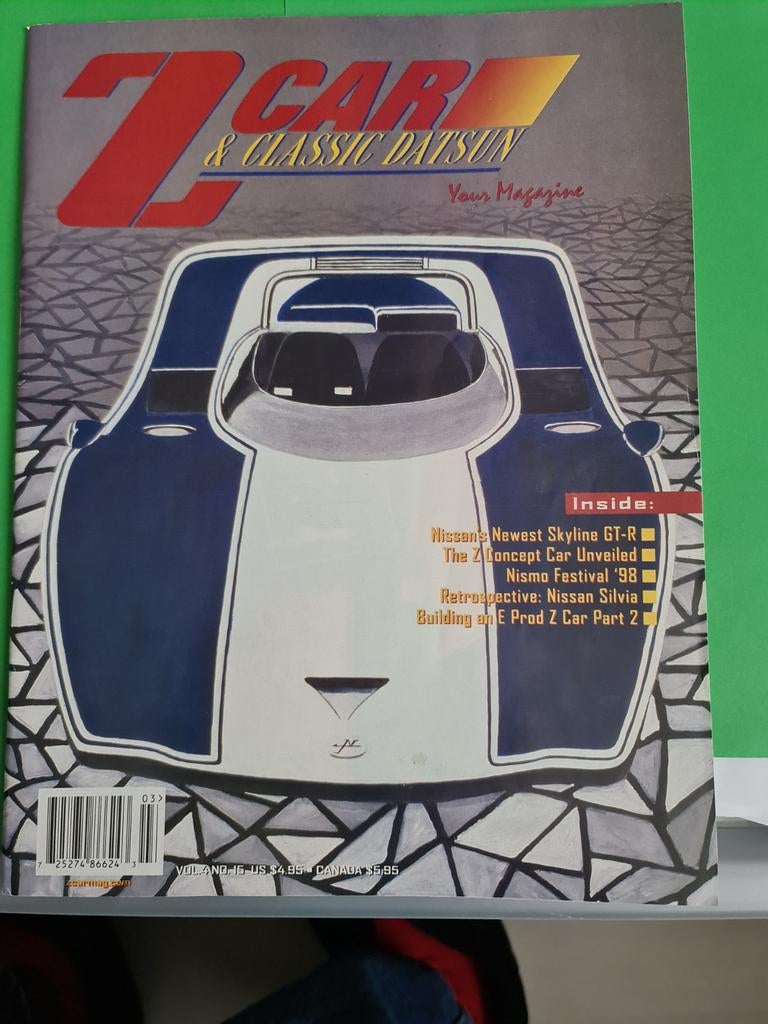 Z CARS & CLASSIC DATSUN - Nissan Skyline GTR, Z Concept Car, Ophalen of Verzenden, Gelezen, Overige typen