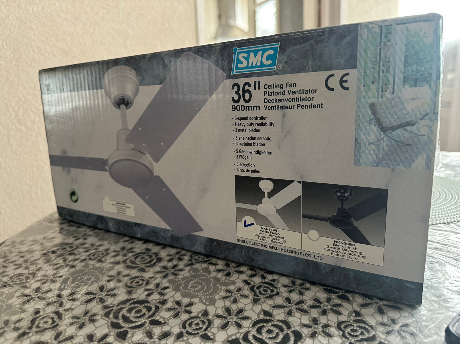 Nieuw SMC Plafond Ventilator, Witgoed en Apparatuur, Ophalen, Nieuw, Plafondventilator