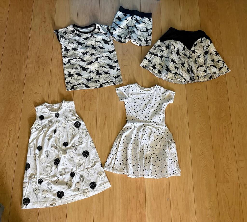 Kledingpakket meisje maat 134 toverkleding handgemaakt, Ophalen of Verzenden, Gebruikt, Maat 134